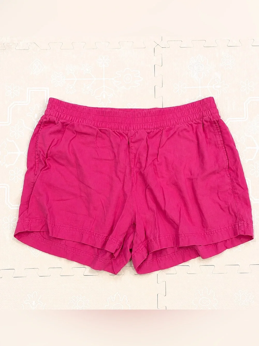 Old Navy Pink Linen Shorts